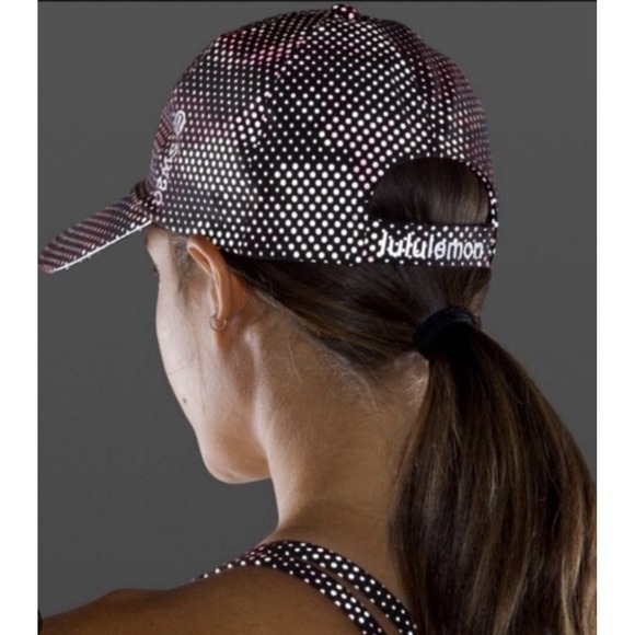 Lululemon Fast Free Run Hat SEAWHEEZE  O/S High Tempo Camo Orange Reflective EUC main image 4